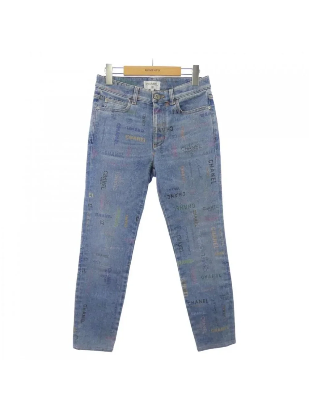 Chanel Jeans Blue